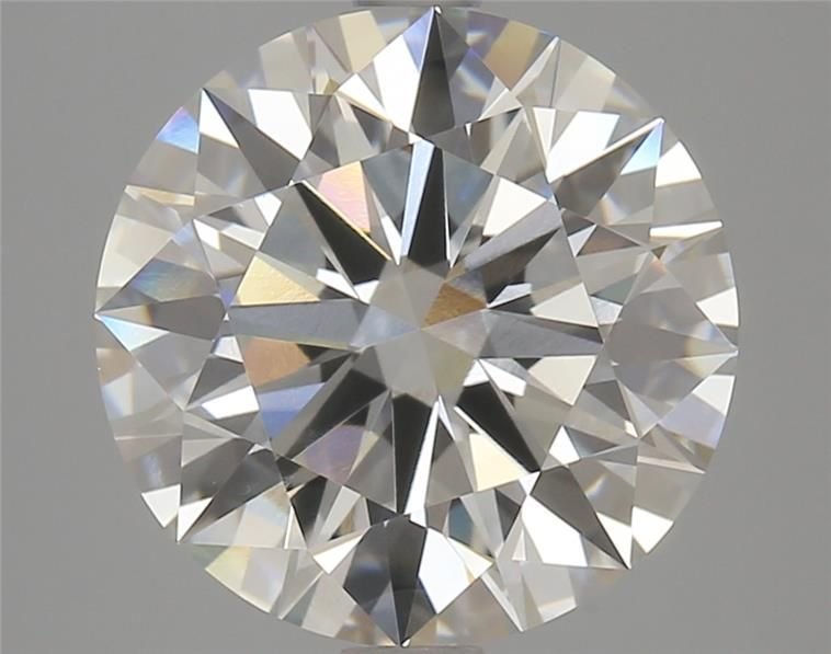 4.13ct H VS1 Rare Carat Ideal Cut Round Lab Grown Diamond