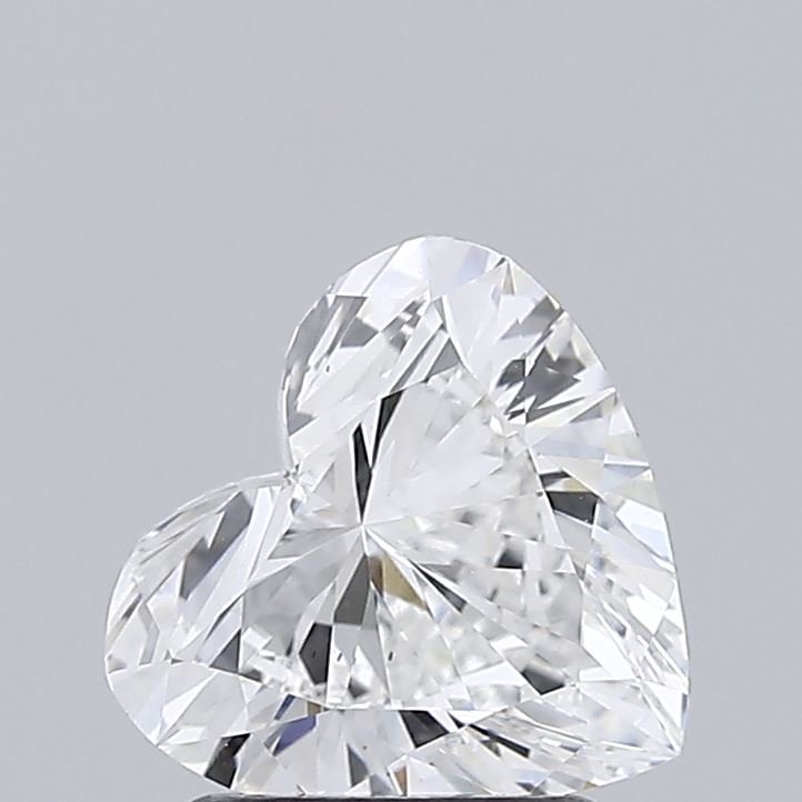 1.76ct E VS1 Rare Carat Ideal Cut Heart Lab Grown Diamond