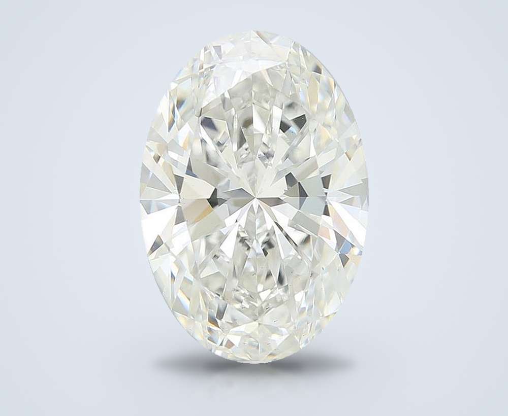 9.64 Carat Oval Lab Diamond
