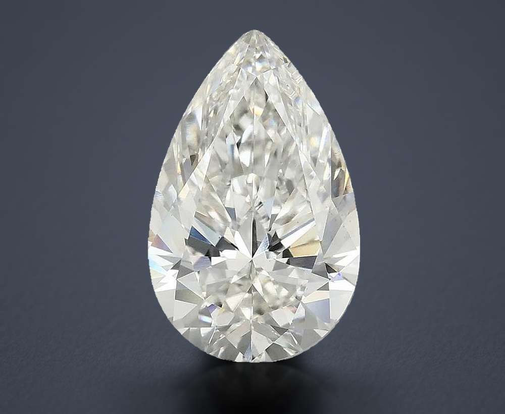 4.51 Carat Pear Lab Diamond