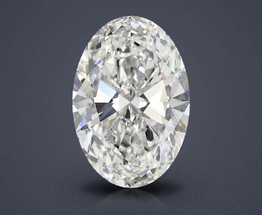 2.80 Carat Oval Lab Diamond
