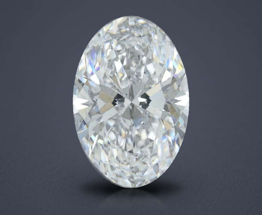 5.01 Carat Oval Lab Diamond