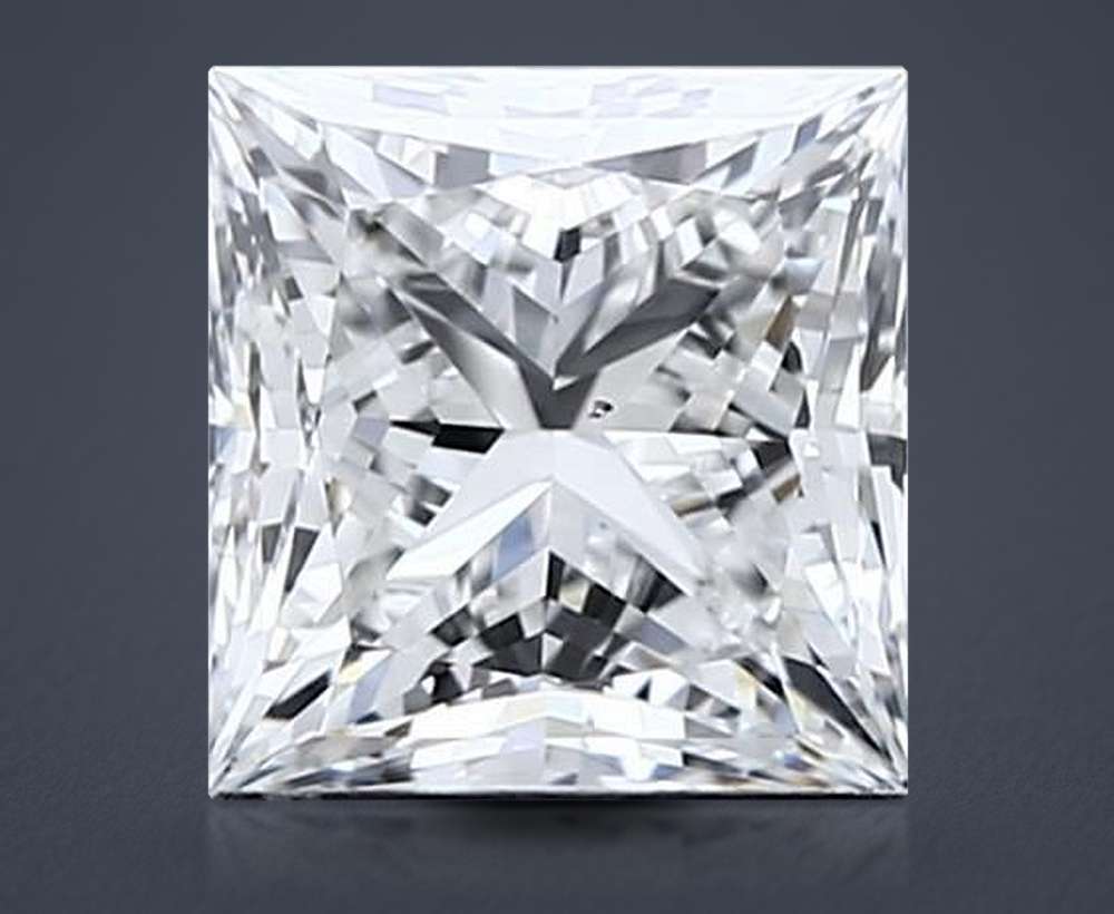 1.50 Carat Princess Natural Diamond