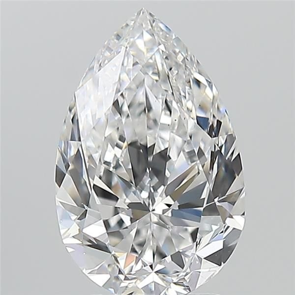 2.51 Carat Pear Natural Diamond