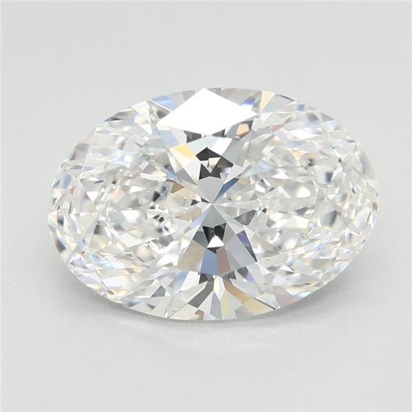 2.09ct E VVS2 Rare Carat Ideal Cut Oval Lab Grown Diamond