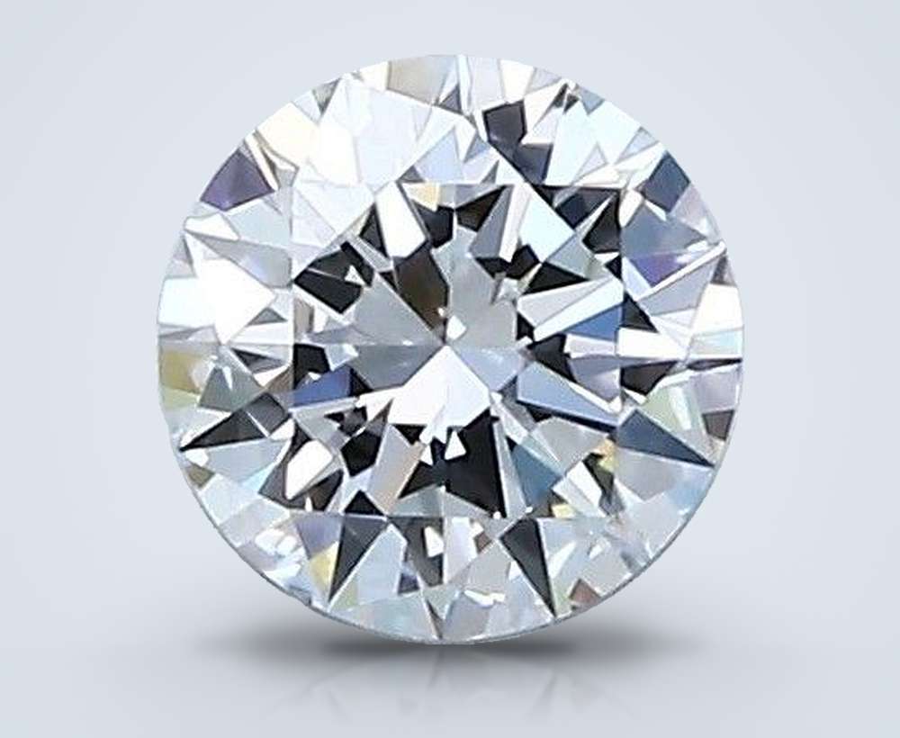 0.54 Carat Round Natural Diamond