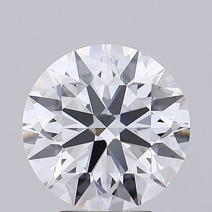 3.82ct F IF Rare Carat Ideal Cut Round Lab Grown Diamond