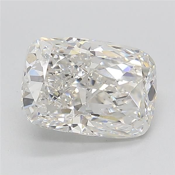 2.35ct F VS2 Very Good Cut Cushion Lab Grown Diamond