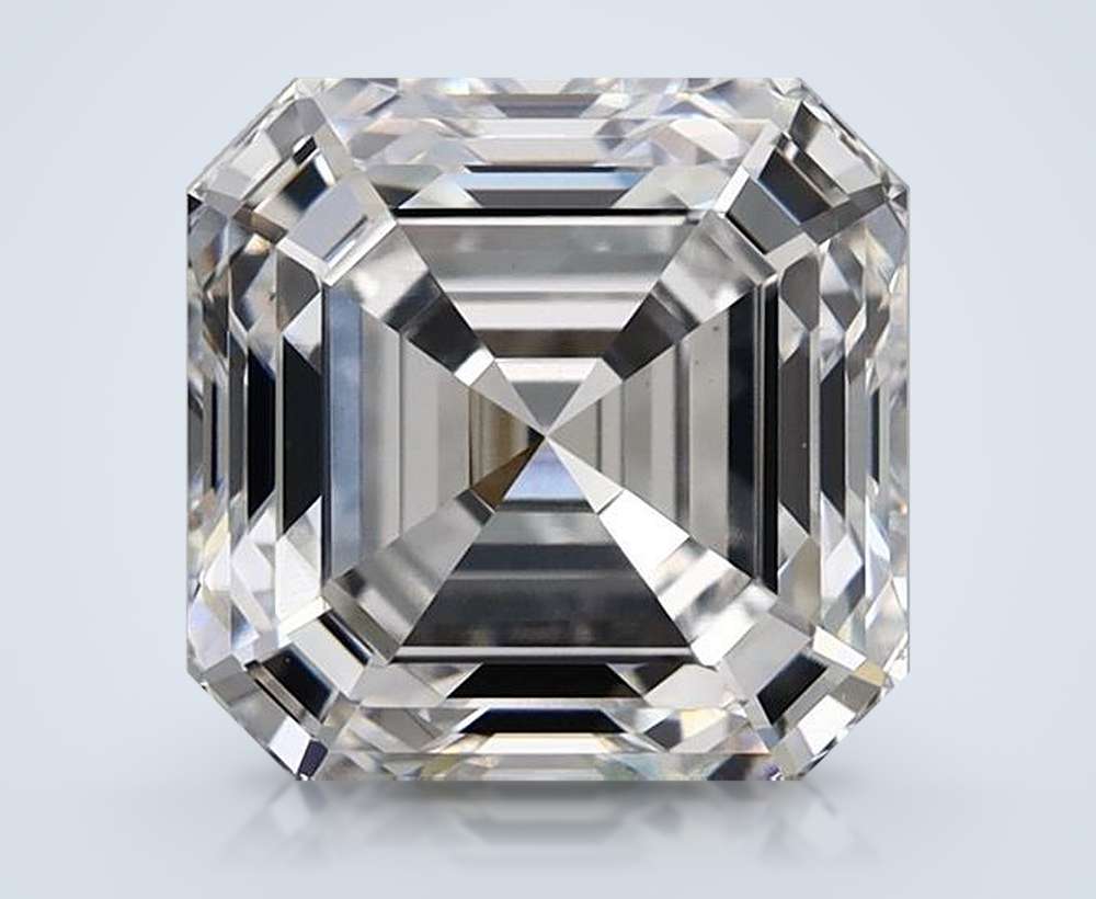 4.08 Carat Asscher Lab Diamond