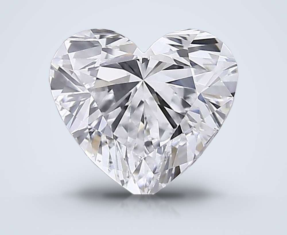 0.52 Carat Heart Lab Diamond