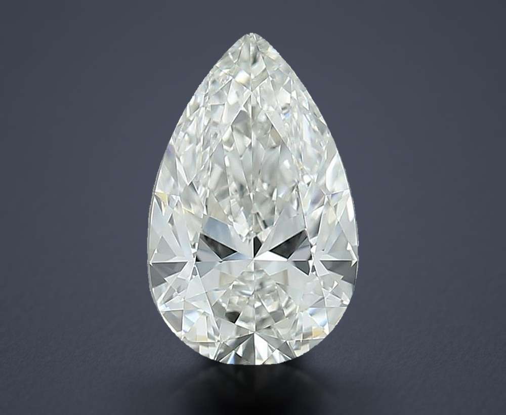 1.52 Carat Pear Natural Diamond