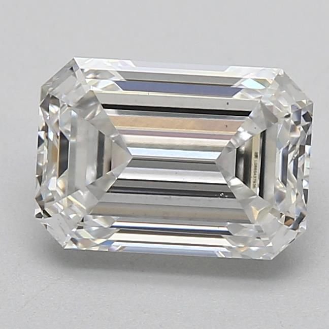 1.59ct E VS1 Excellent Cut Emerald Lab Grown Diamond