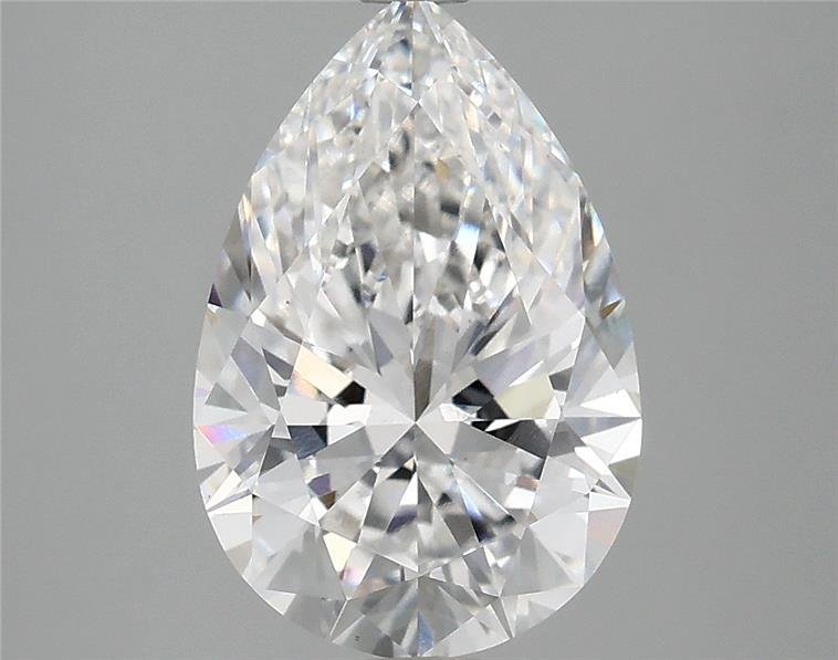 2.98 Carat Pear Lab Diamond