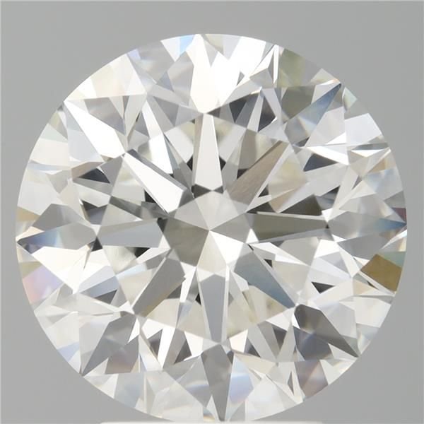 4.46 Carat Round Lab Diamond