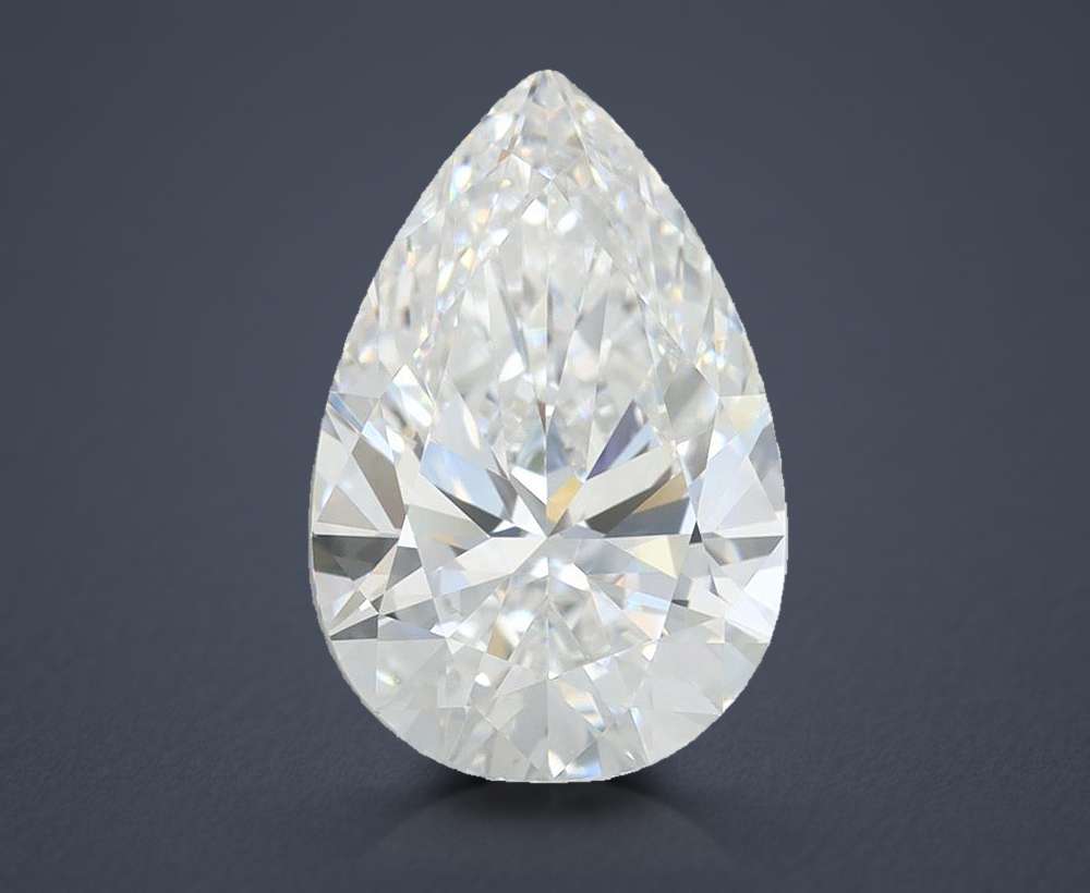3.20 Carat Pear Lab Diamond