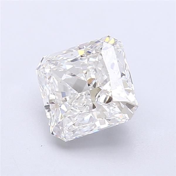 1.73ct E VVS2 Rare Carat Ideal Cut Radiant Lab Grown Diamond