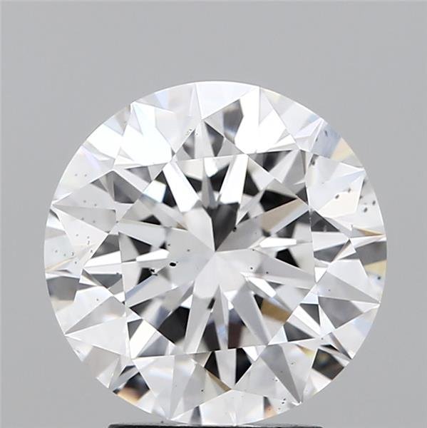 3.23ct F SI1 Excellent Cut Round Lab Grown Diamond