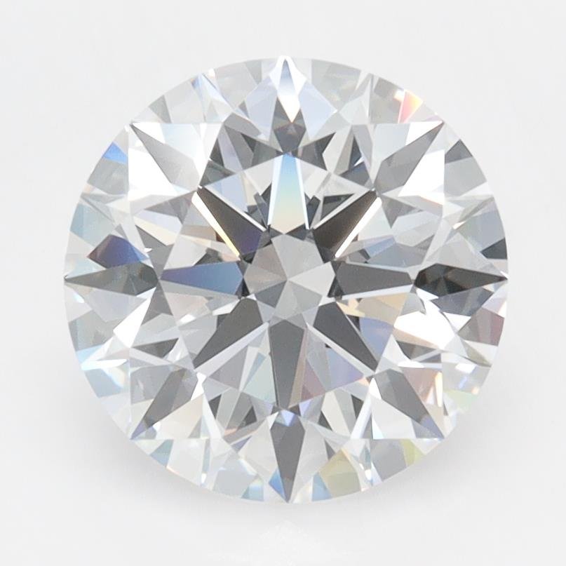 2.59ct D FL Rare Carat Ideal Cut Round Lab Grown Diamond