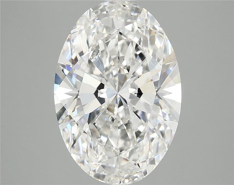 3.86 Carat Oval Lab Diamond