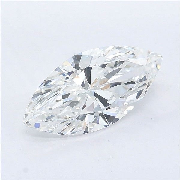 3.26ct F VVS2 Rare Carat Ideal Cut Marquise Lab Grown Diamond
