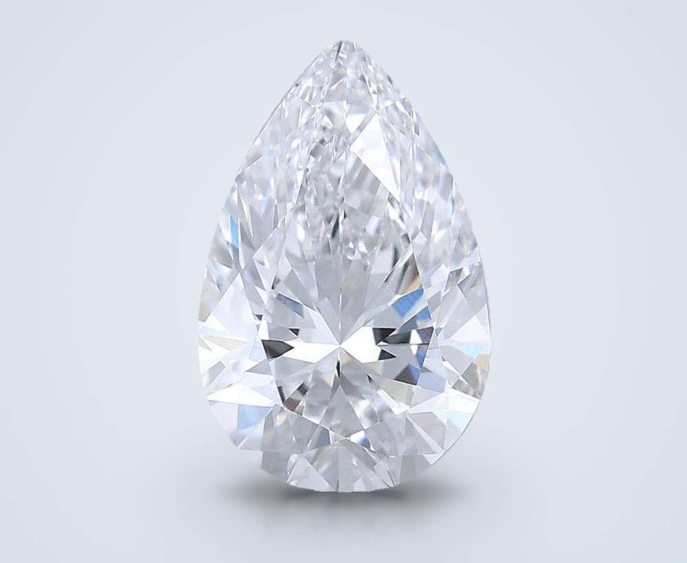 1.00 Carat Pear Lab Diamond
