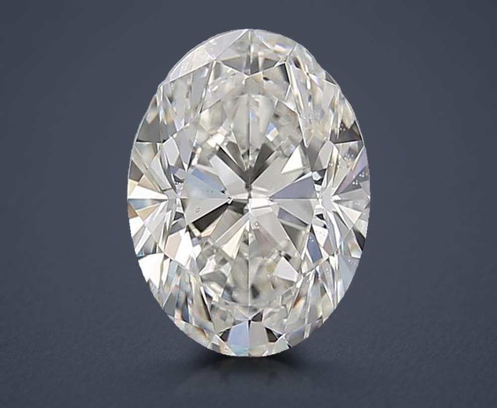 1.50 Carat Oval Natural Diamond