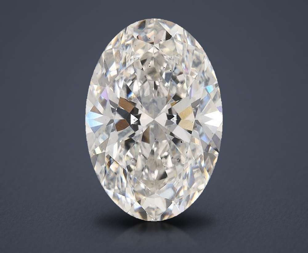 5.14 Carat Oval Lab Diamond