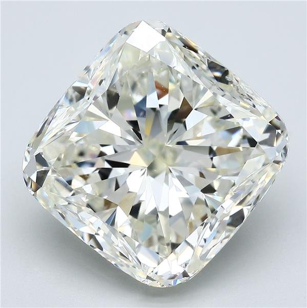 11.08ct K SI2 Good Cut Cushion Diamond