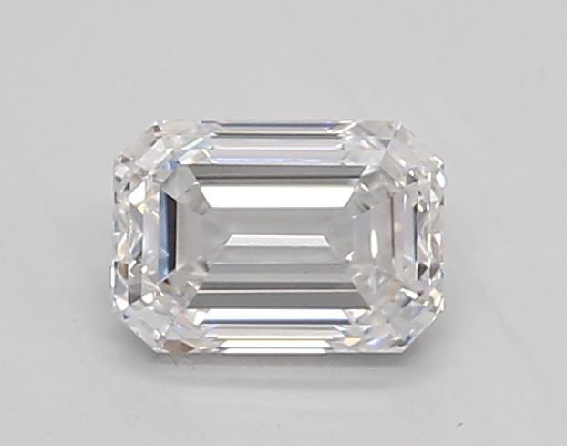 0.65ct D VVS2 Excellent Cut Emerald Lab Grown Diamond