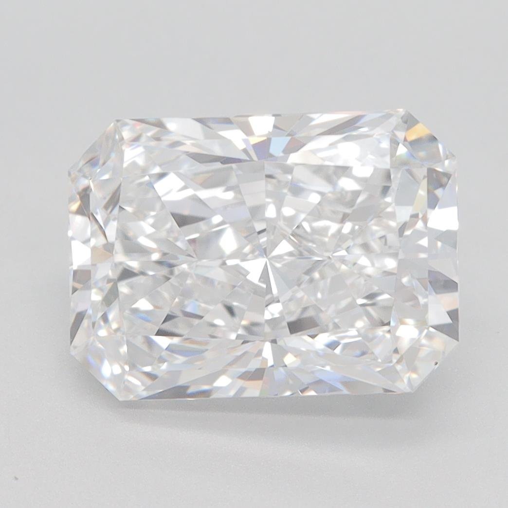 3.63ct D VVS1 Rare Carat Ideal Cut Radiant Lab Grown Diamond