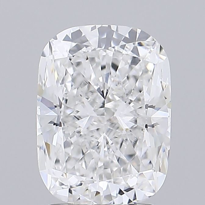 2.59ct D VVS2 Rare Carat Ideal Cut Cushion Lab Grown Diamond