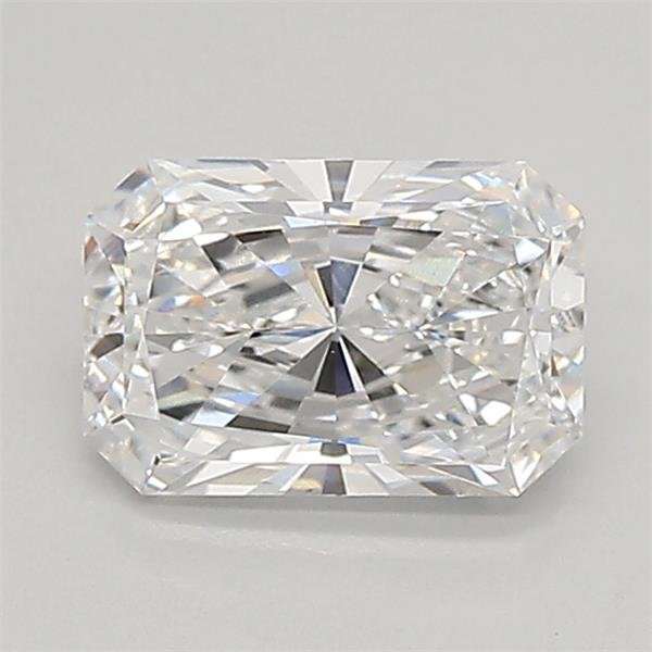 0.89ct D VVS2 Rare Carat Ideal Cut Radiant Lab Grown Diamond