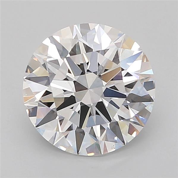3.00ct E VS2 Rare Carat Ideal Cut Round Lab Grown Diamond
