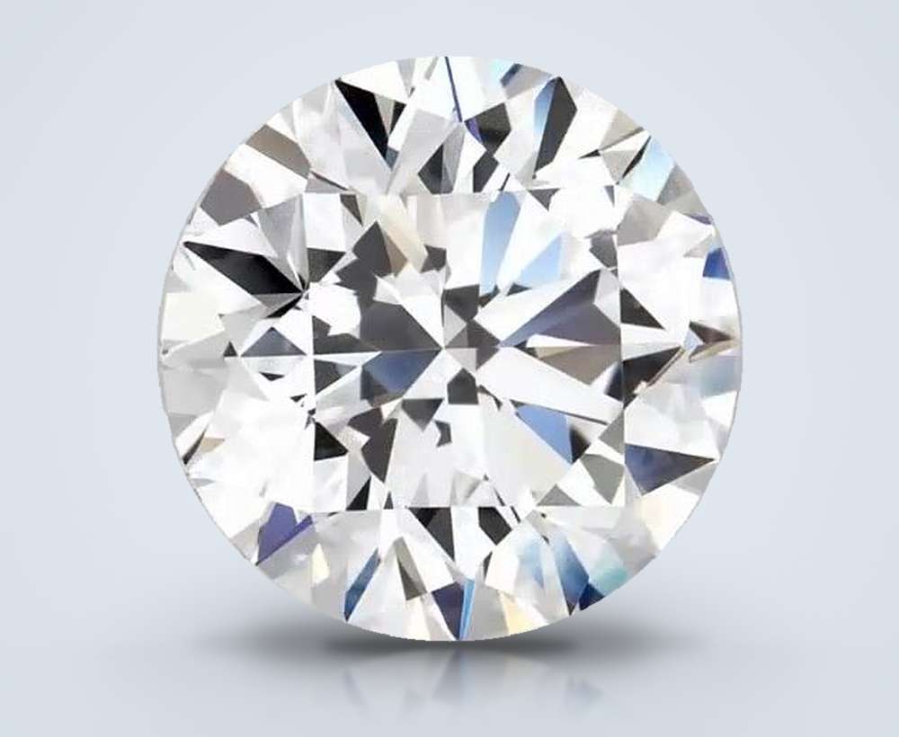 0.77 Carat Round Natural Diamond