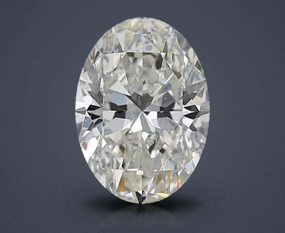 2.50 Carat Oval Natural Diamond