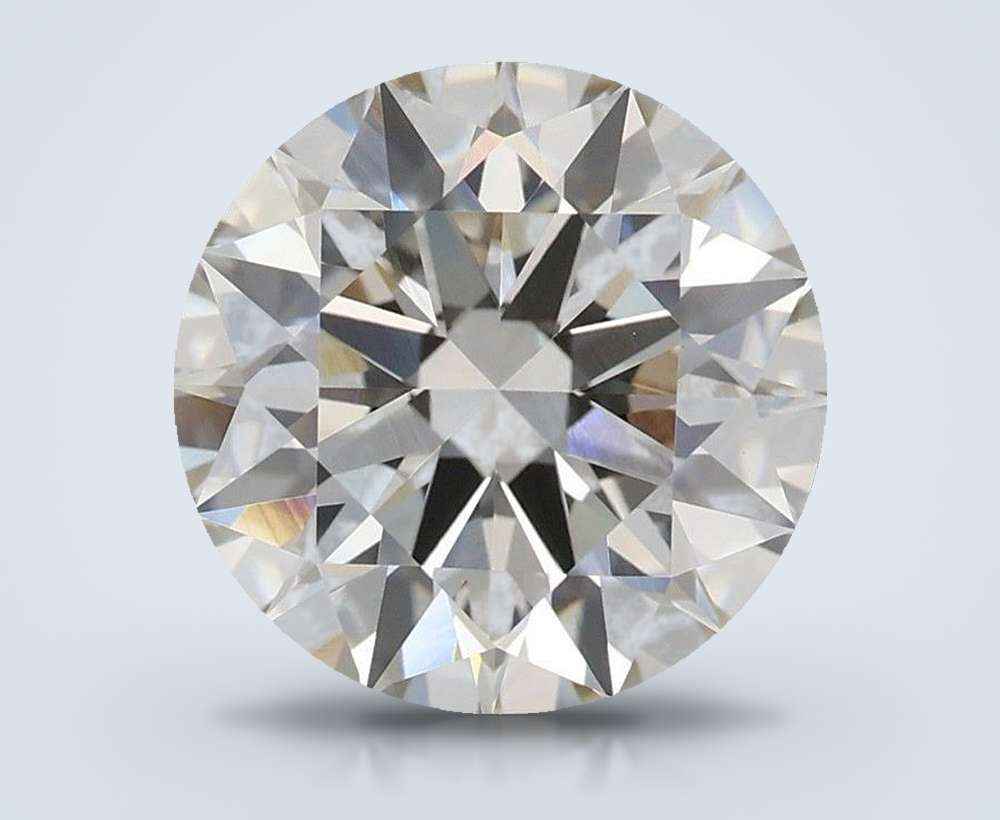 3.41 Carat Round Lab Diamond