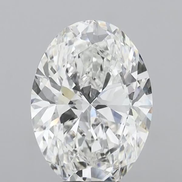 5.50 Carat Oval Lab Diamond