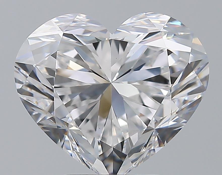 5.01ct D VS1 Rare Carat Ideal Cut Heart Diamond