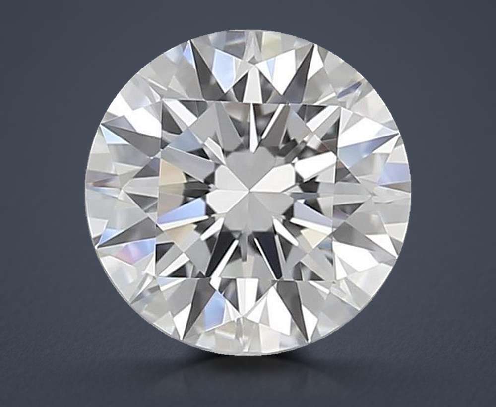 0.51 Carat Round Natural Diamond