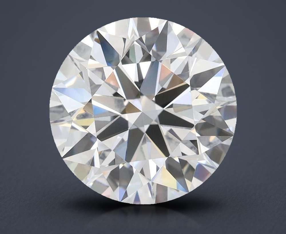3.40 Carat Round Lab Diamond