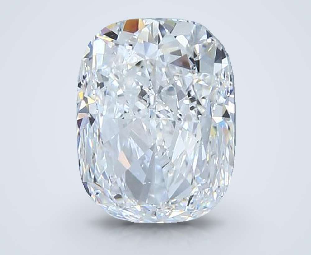 4.02 Carat Cushion Natural Diamond