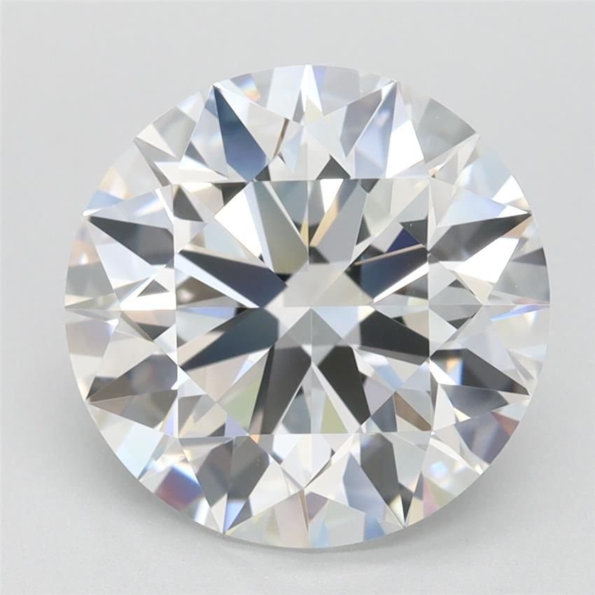 3.77ct D VVS1 Rare Carat Ideal Cut Round Lab Grown Diamond