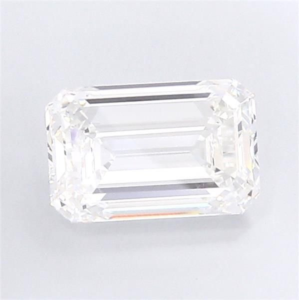 6.05ct E VVS2 Excellent Cut Emerald Lab Grown Diamond