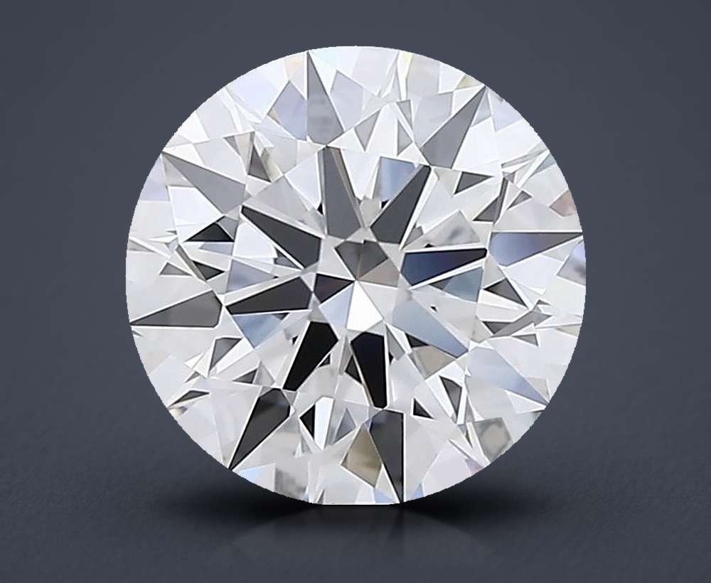 3.09 Carat Round Lab Diamond