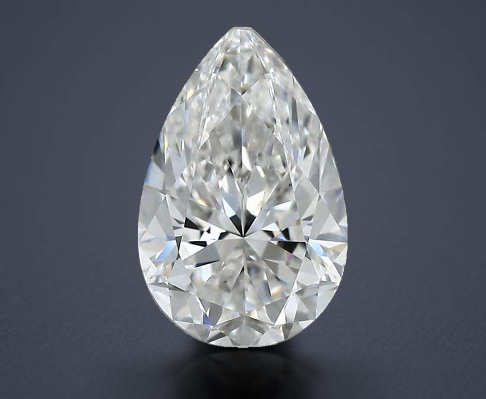0.70 Carat Pear Natural Diamond