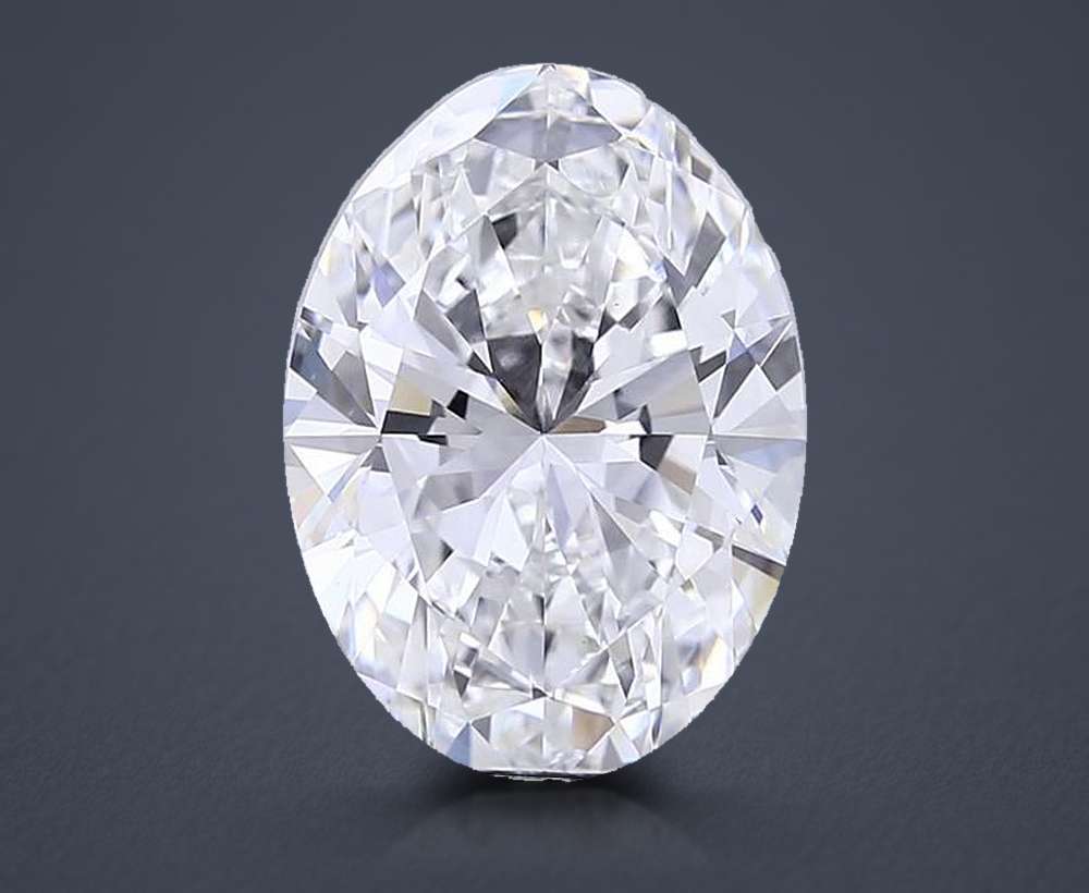 5.00 Carat Oval Lab Diamond