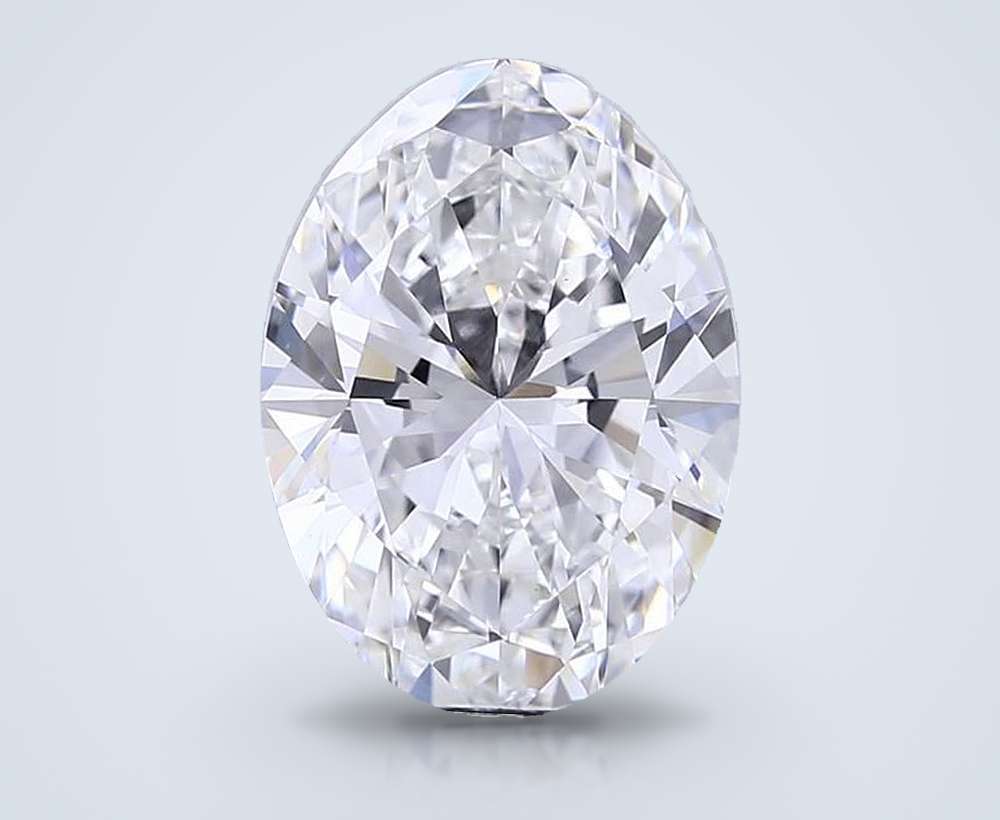5.00 Carat Oval Lab Diamond
