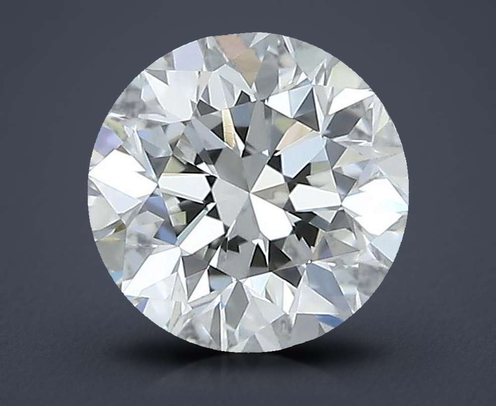 0.90 Carat Round Natural Diamond
