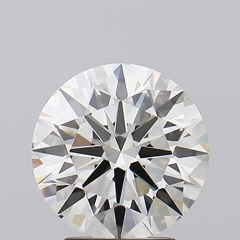 3.06ct J VVS2 Rare Carat Ideal Cut Round Lab Grown Diamond