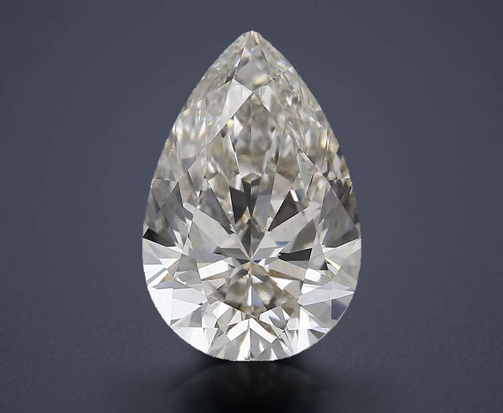 3.05 Carat Pear Lab Diamond